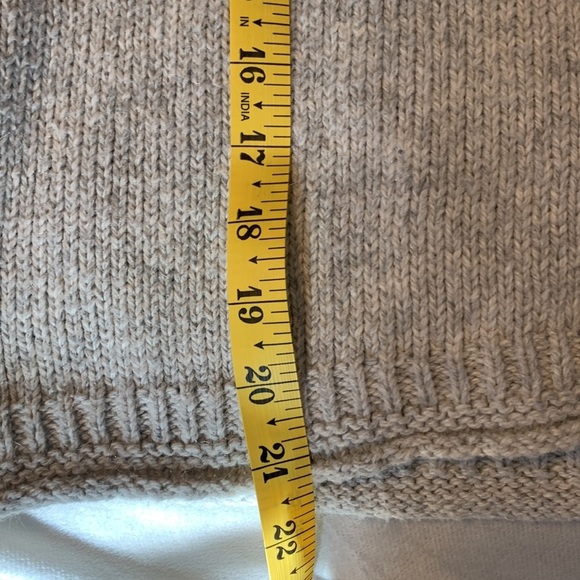 Madewell gray alpaca blend red white DREAMER knit crewneck sweater size xs - Picture 6 of 8